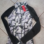 Simart sports jacket small, black and purple