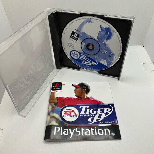 Tiger Woods 99 PS1 game used