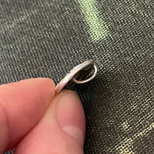 Small Branded Silver Pendant like new
