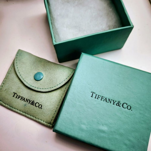 Tiffany jewelry box and pouch new