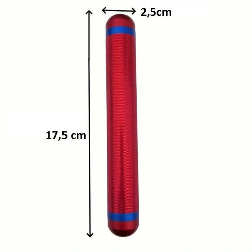 Luxury Red Aluminum Cigar Case new