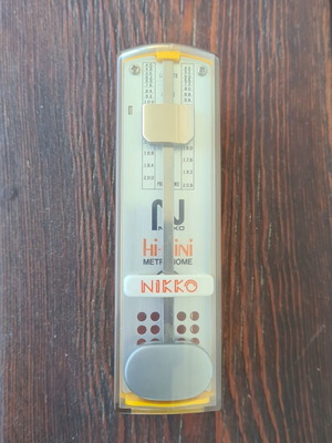 NIKKO Hi-Mini Vintage Metronome like new, mechanical pocket model