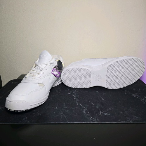 Shoes for Crews men's athletic work shoes new, white