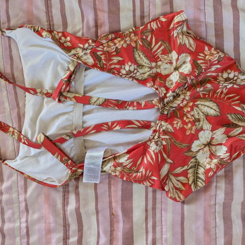 Funky Buddha one-piece swimsuit like new, colorful, size S