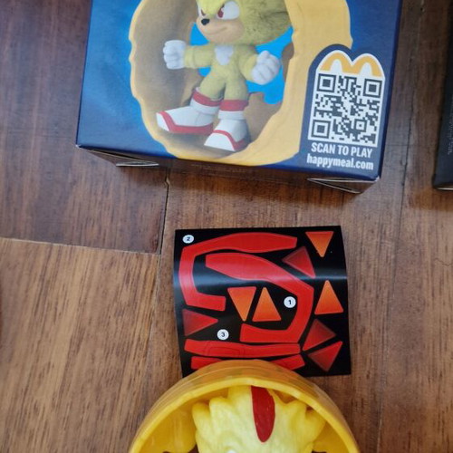 McDonalds Happy Meal Sonic and Super Mario figure collection