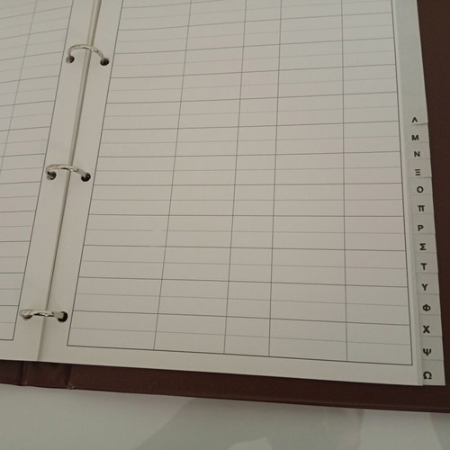 Telephone Directory organizer like new with hard leather cover