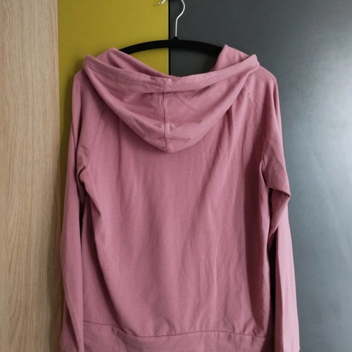 Shamp women's hoodie sweatshirt used, pink, size M