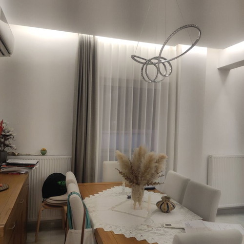 LED ceiling light, modern adjustable brightness