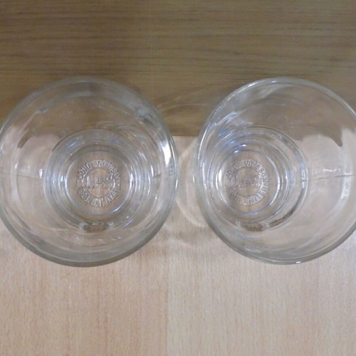 Jameson Irish Whiskey set of two promotional glasses used