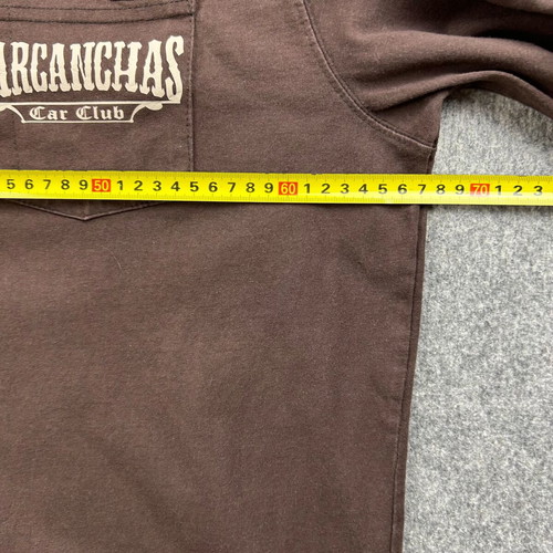 Dickies Carcanchas Car Club graphic brown long sleeve shirt 2XL