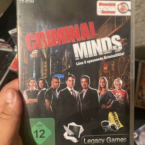 Criminal Minds PC game, good condition