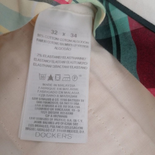 Dockers Extra Slim Fit Chino Pants like new, yellow beige, size 32x34