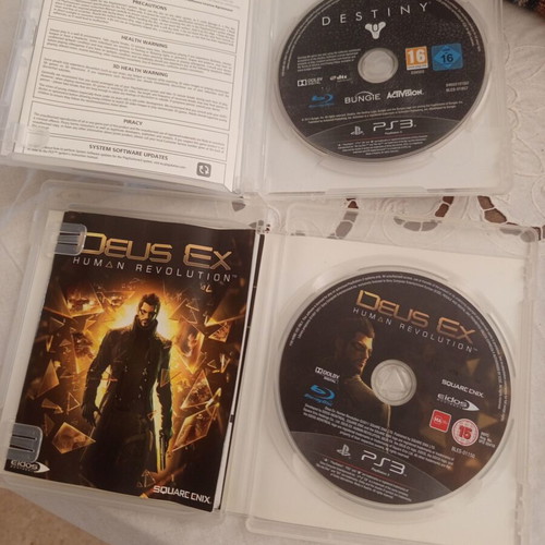 Deus Ex and Destiny PS3 game pack