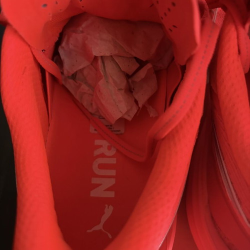 Puma Deviater Nitro 4 running shoe size 44, red