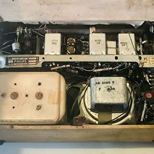 Philips All Transistor L3X73T/03 radio used vintage