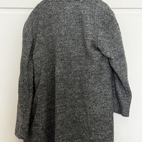Cortefiel Woman gray coat XL like new, warm winter jacket with zipper