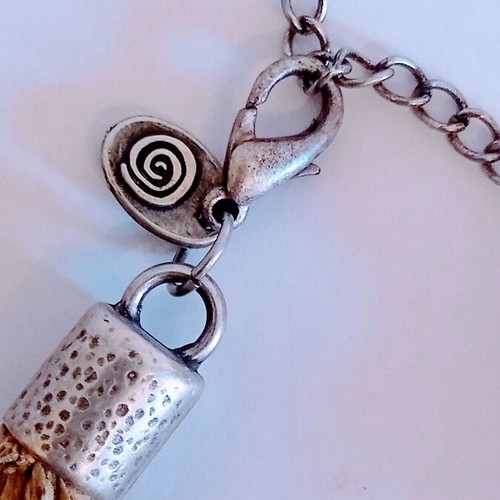 Handmade summer necklace with large starfish metal pendant Nikolis Group
