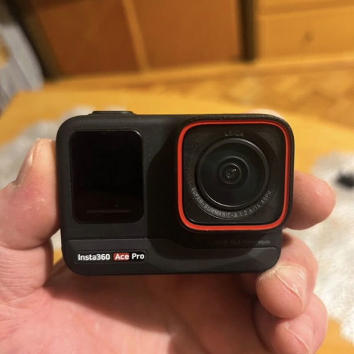 Insta360 Ace Pro action camera with 1TB card