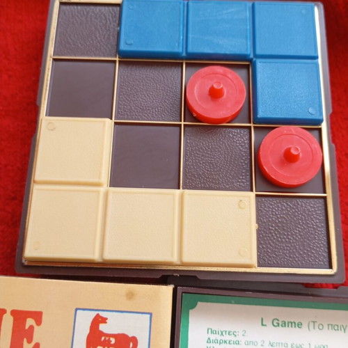 Z Game vintage board game used, Greek strategy by Δούρειος