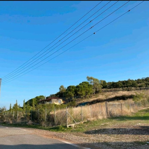 Land 3,080 m² in Vanada Messinia with mountain and sea view