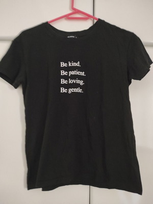 Μπλούζα Pink Woman μαύρη small σαν καινούργιο