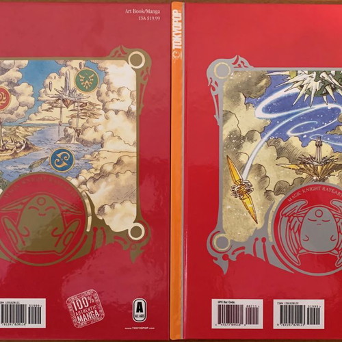 Magic Knight Rayearth Vol.1 & Vol.2 artbooks new, hardcover
