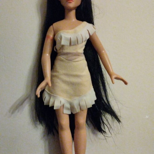 Pocahondas Disney doll used, collectible edition, large size