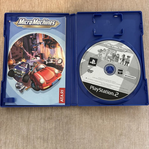 Micro Machines PlayStation 2 game used, complete
