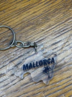 Mallorca keychain used