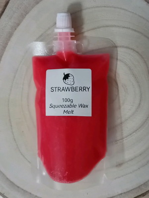 Squeezable Wax Melt strawberry 100g new soy wax