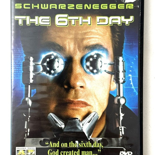 The 6th Day DVD used with Greek subtitles, sci-fi