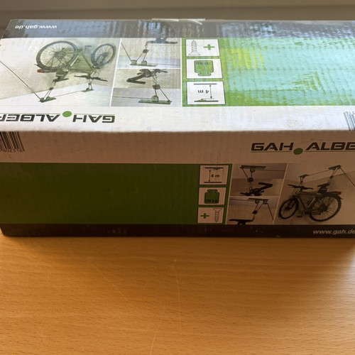 GAH Alberts Bicycle Lift System like new, max load 20-27 kg
