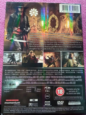 Solomon Kane DVD like new, action adventure horror, subbed