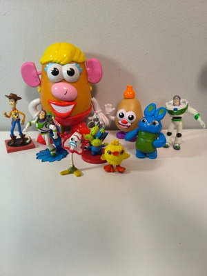 Φιγούρες Toy Story μεταχειρισμένες, 9 τεμάχια
