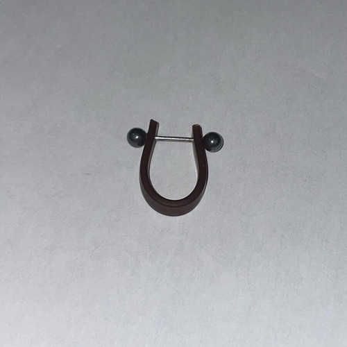 Elastic ring like new, brown and purple