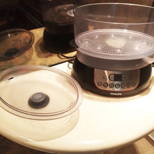 Philips steamer used for quick and healthy cooking