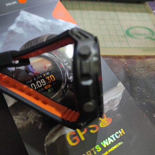 Smartwatch with GPS and call function, new, metal case