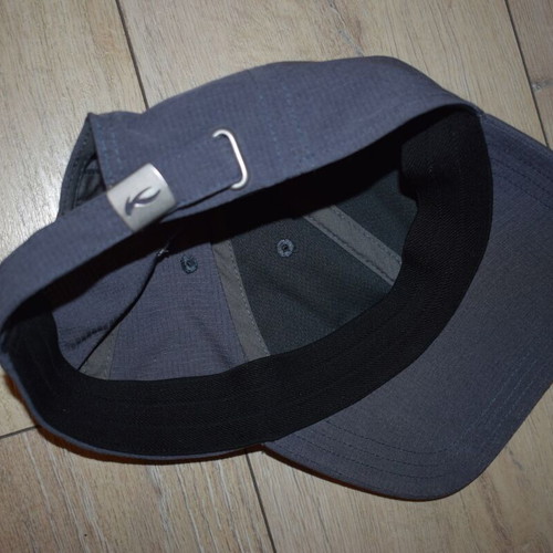 KJUS Flat Visor Stretch Adjustable Cap like new, size L, blue