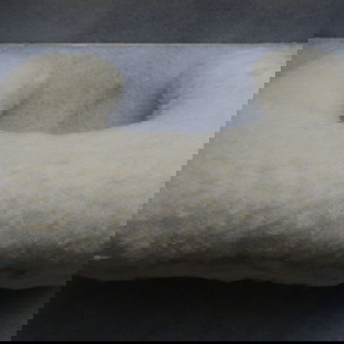 Μαξιλάρι ταξιδίου καινούργιο από 100% polyester με υφή γουνάκι