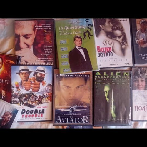 DVD movie collection used, adventure, action, comedy, subtitles