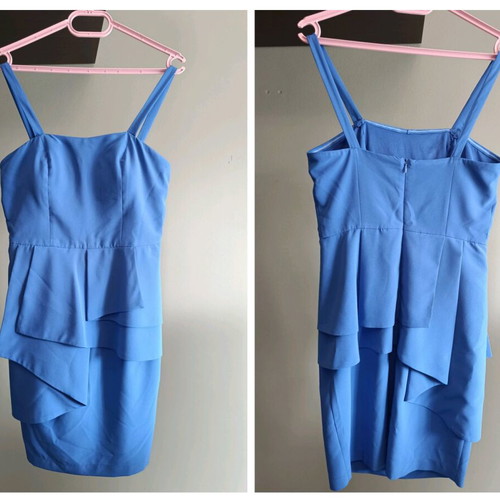 Lucy & Co dress blue like new, size M
