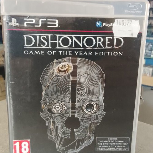 Dishonored Game of the Year Edition PlayStation 3 PS3 like new with manual