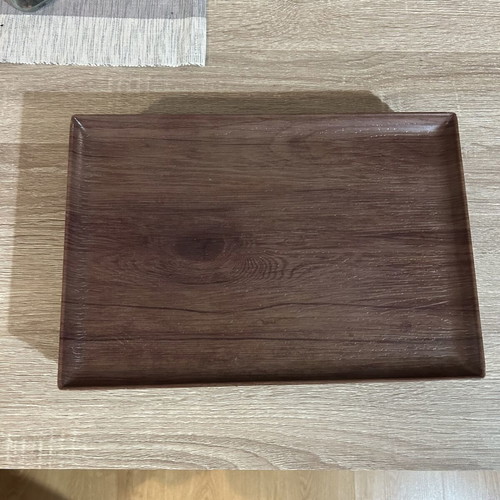 Melamine serving trays, set of 7
