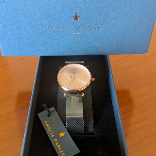 Amelia Parker watch women's new, black