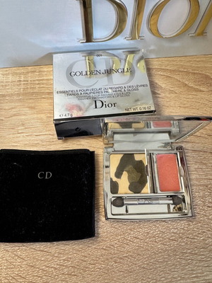 Dior Eyeshadow Palette Golden Jungle solid form like new