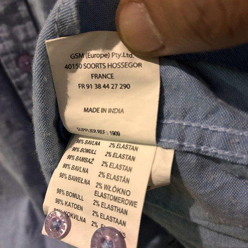 Element skate styled shirt like new, medium, light blue
