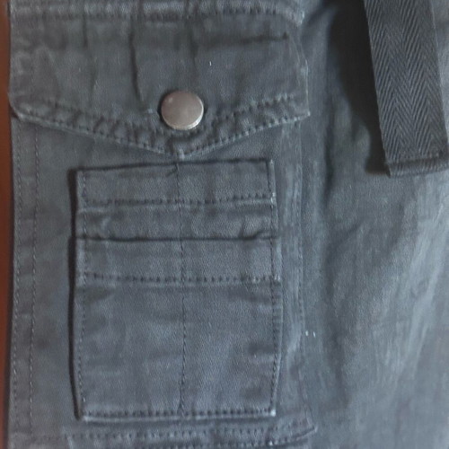 Unisex cargo pants black size Medium-Large like new