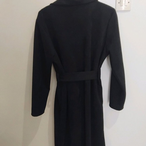 Castor spring coat like new, black