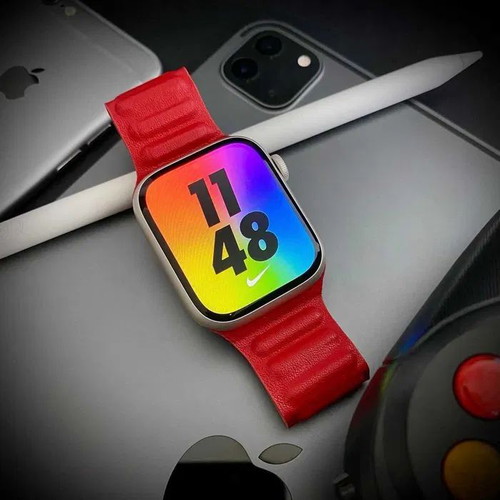 Leather Strap with Magnetic Closure for Apple Watch New