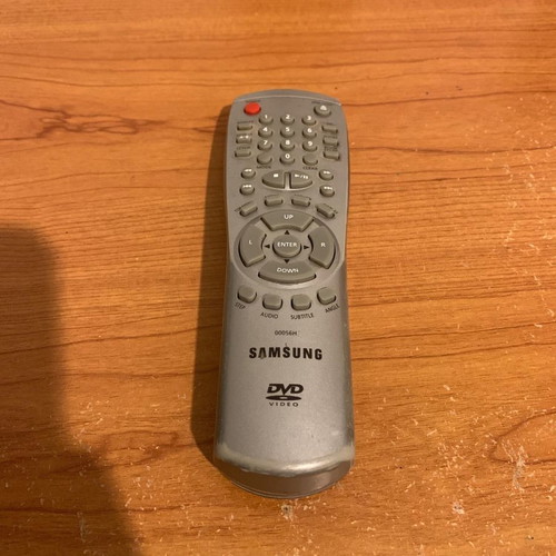 Samsung DVD player remote used